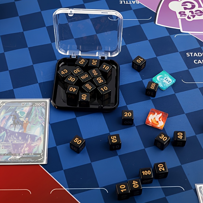 10pcs Counters Token Dice, PTC - Gaming Accessories Must Have ulasan dan harga
