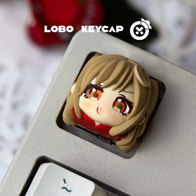 Lobo Keycap Creative Anime Art - Gaming Accessories In China ulasan dan harga