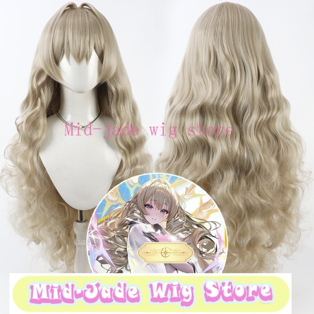 Crown Cosplay Wig Long Curly H - Gaming Accessories Korea ulasan dan harga