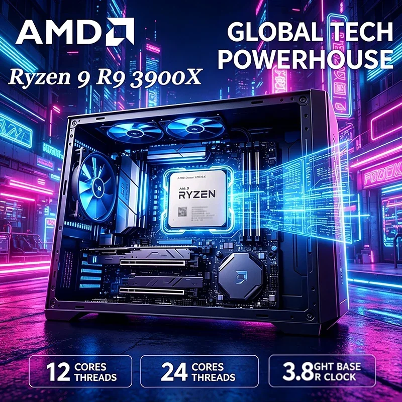 AMD Ryzen 9 3900X Processor 12 - Amd Cpu Ryzen 9 ulasan dan harga