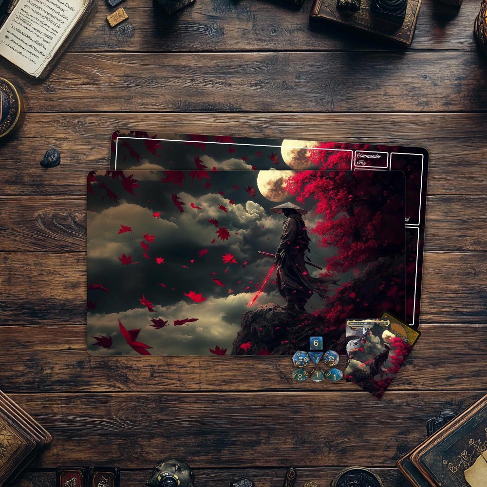 TCG Playmat,Mysterious Samurai - Gaming Accessories Gamestop ulasan dan harga