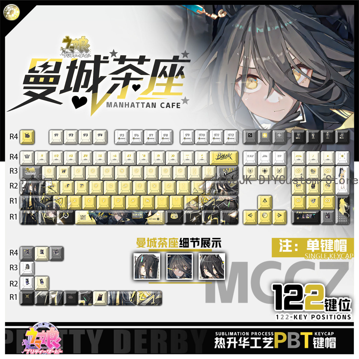 122 Keys Anime Umamusume: Pret - Gaming Accessories Gamestop ulasan dan harga