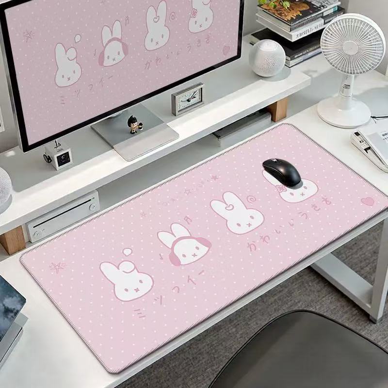 Cute Miffy Rabbit Large Mouse  - Gaming Accessories For Free Fire ulasan dan harga
