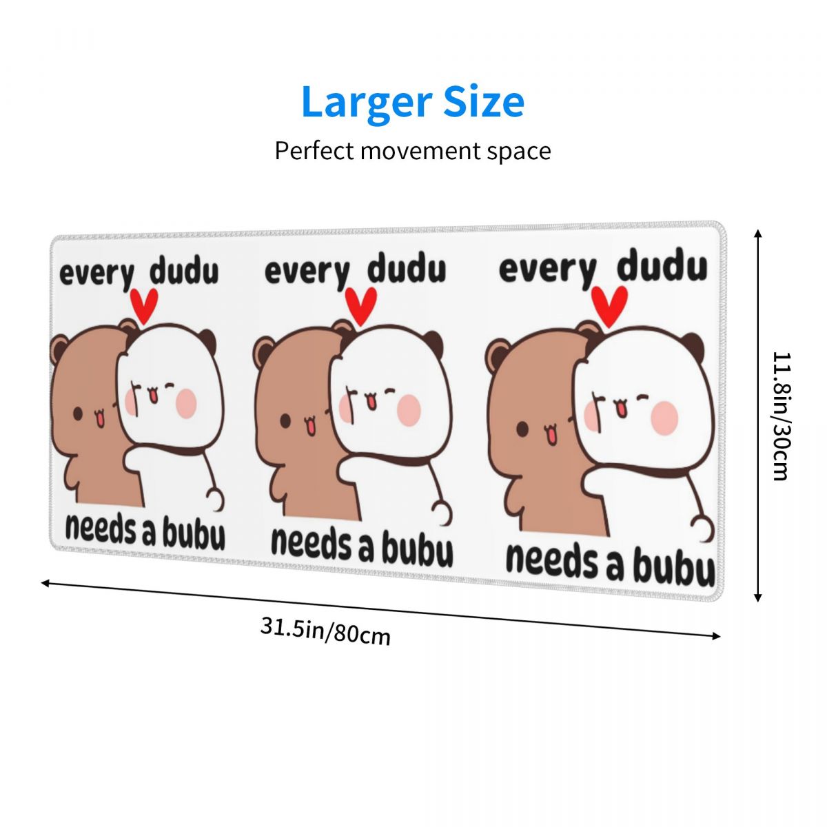 Large Mouse Pad Every Dudu Nee - Gaming Accessories Needed ulasan dan harga