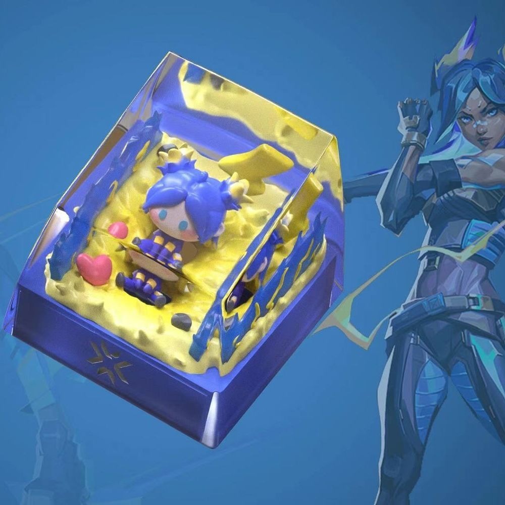 Custom Resin Artisan Keycap Va - Omen Gaming Accessories ulasan dan harga