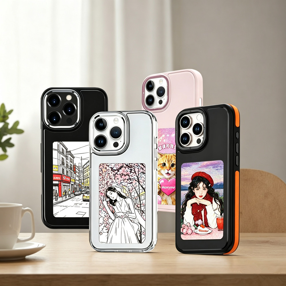 DIY E-Ink Screen Phone Case NF - Gaming Equipment Accessories ulasan dan harga