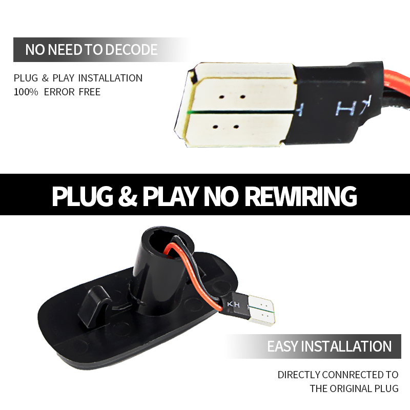 2PCS LED Dynamic Side Marker L - Gaming Equipment Accessories ulasan dan harga