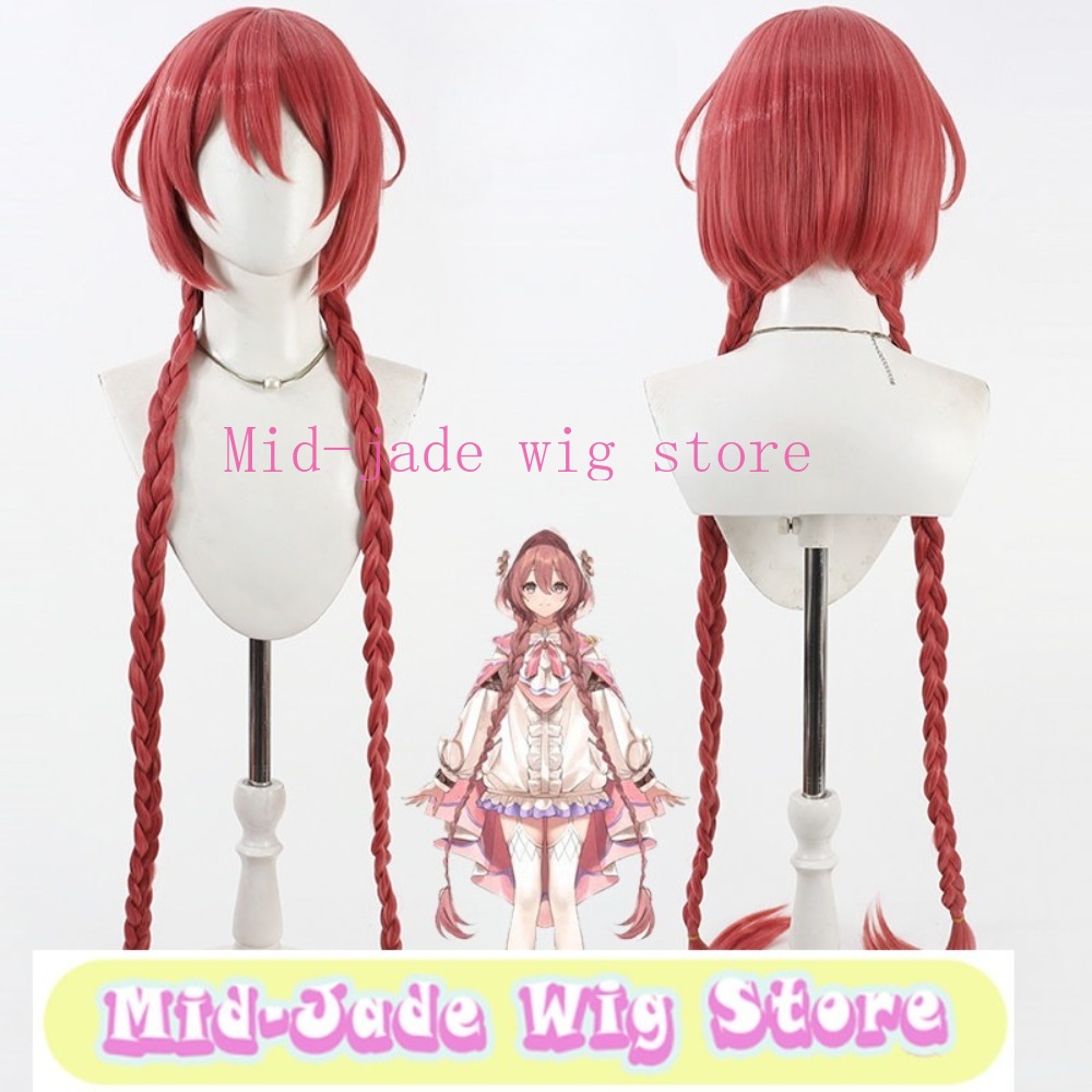 Moeka Cosplay Wig Long Braided - Gaming Accessories Korea ulasan dan harga