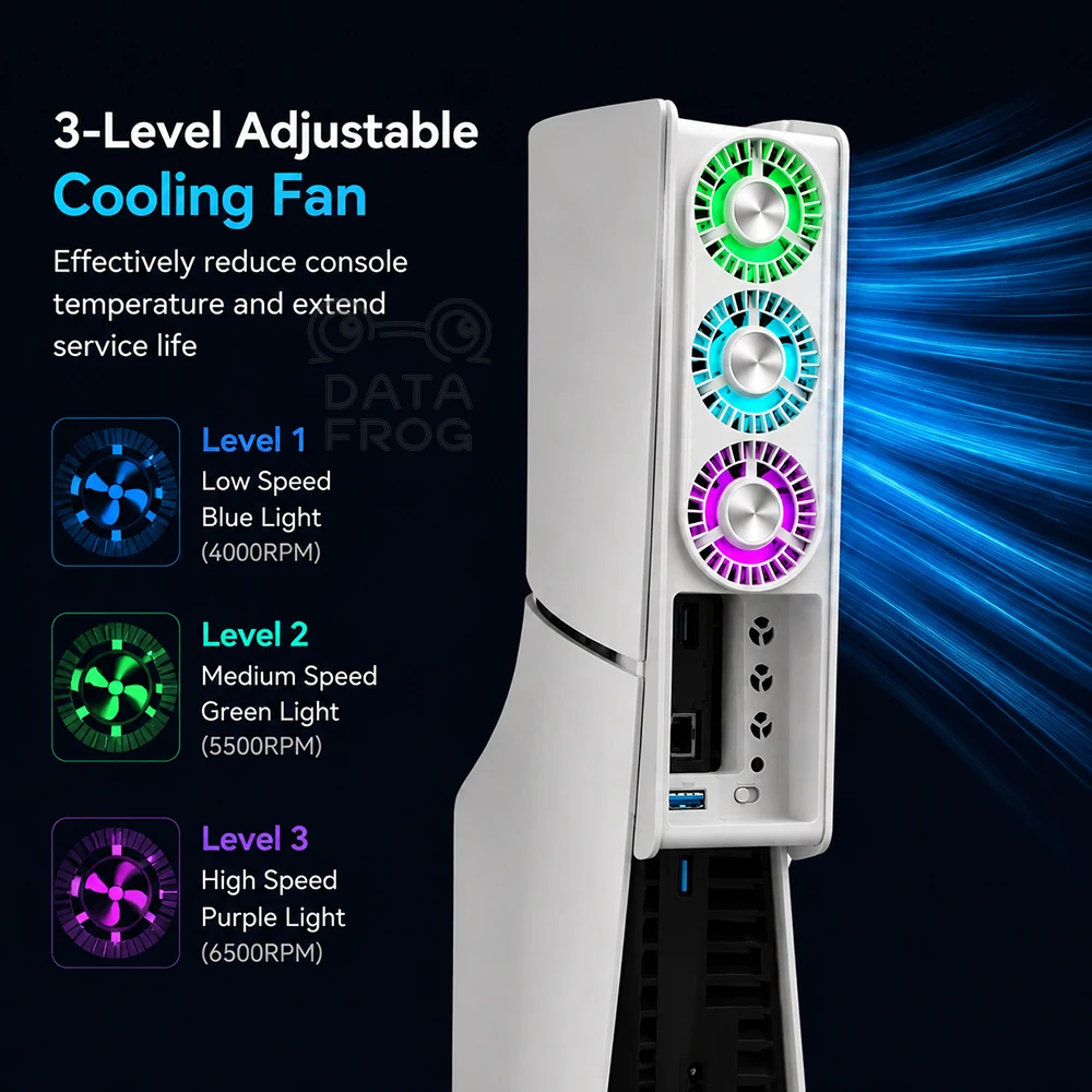 DATA FROG RGB Cooler Compatibl - Essential Gaming Accessories ulasan dan harga