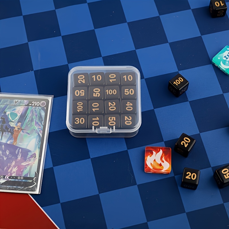 10pcs PTCG Counters Token Dice - Gaming Accessories Must Have ulasan dan harga