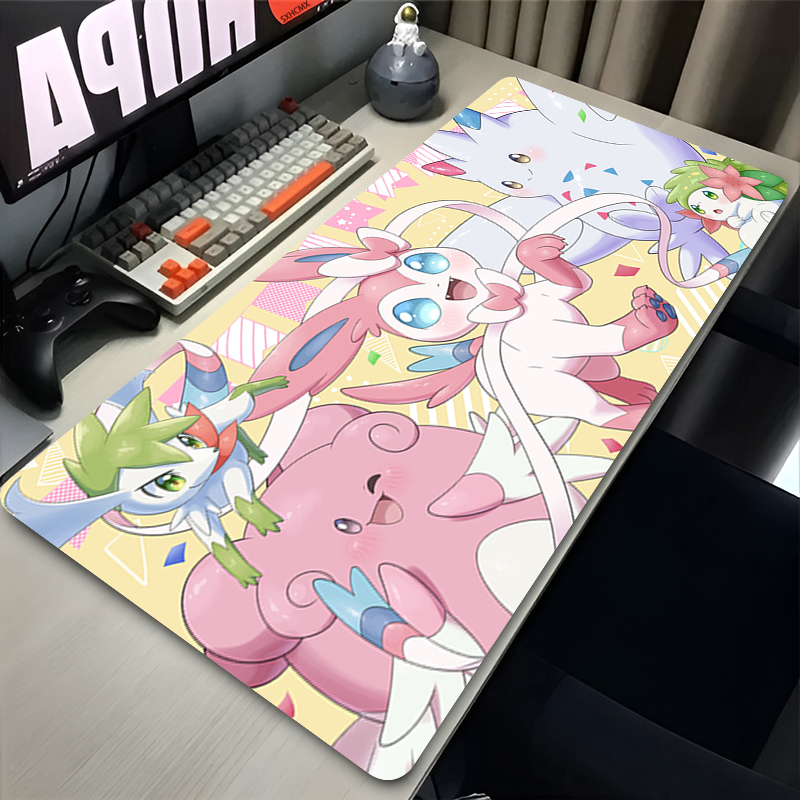 Large Pink Cute Mousepad XXL G - Gaming Accessories Desktop ulasan dan harga