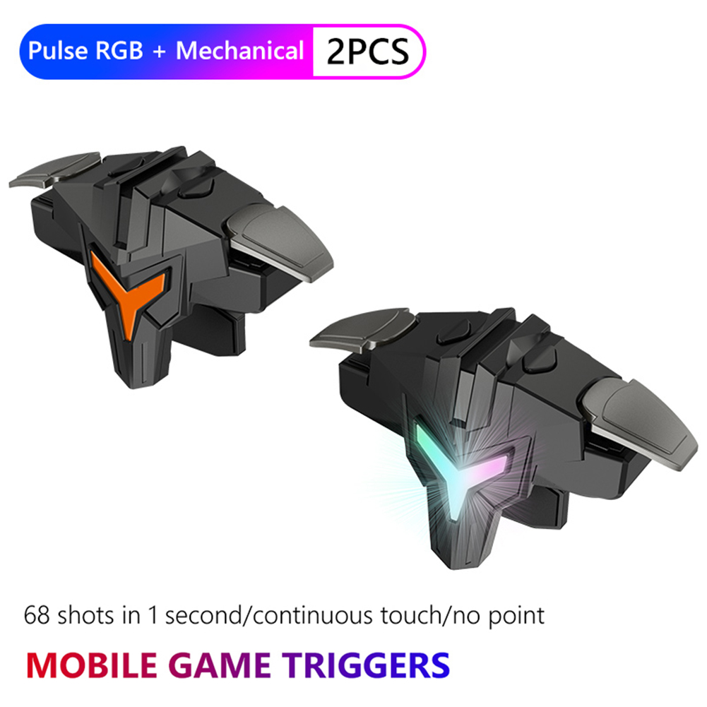 1/2pcs RGB/Mechanical 4 Finger - Gaming Accessories For Free Fire ulasan dan harga