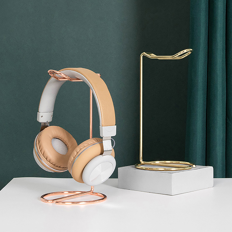 1pc Iron Line Headphone Stand  - Gaming Equipment Accessories ulasan dan harga