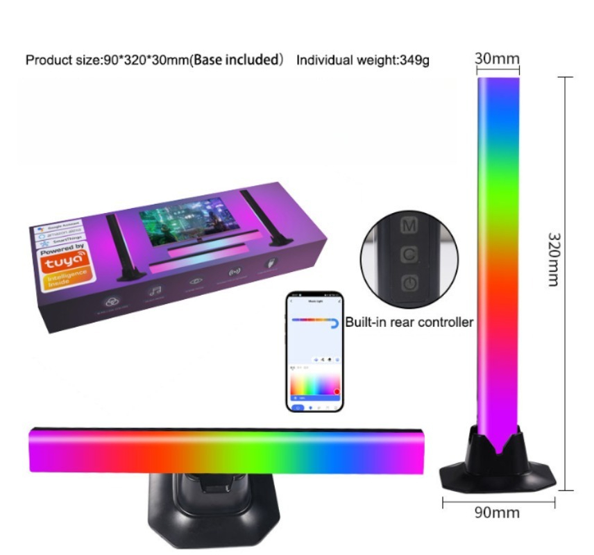 Music Sync LED Strip, Sound Co - Essential Gaming Accessories ulasan dan harga
